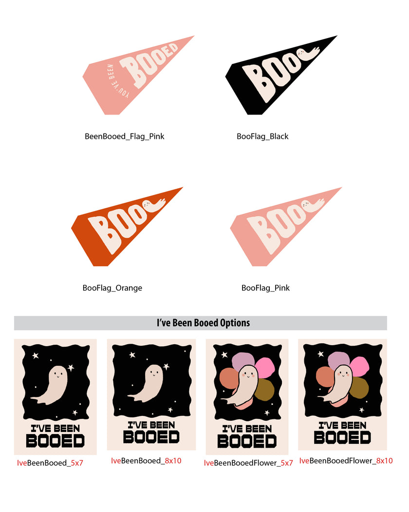 You've Been Booed Tags & Flags (Vol.3)