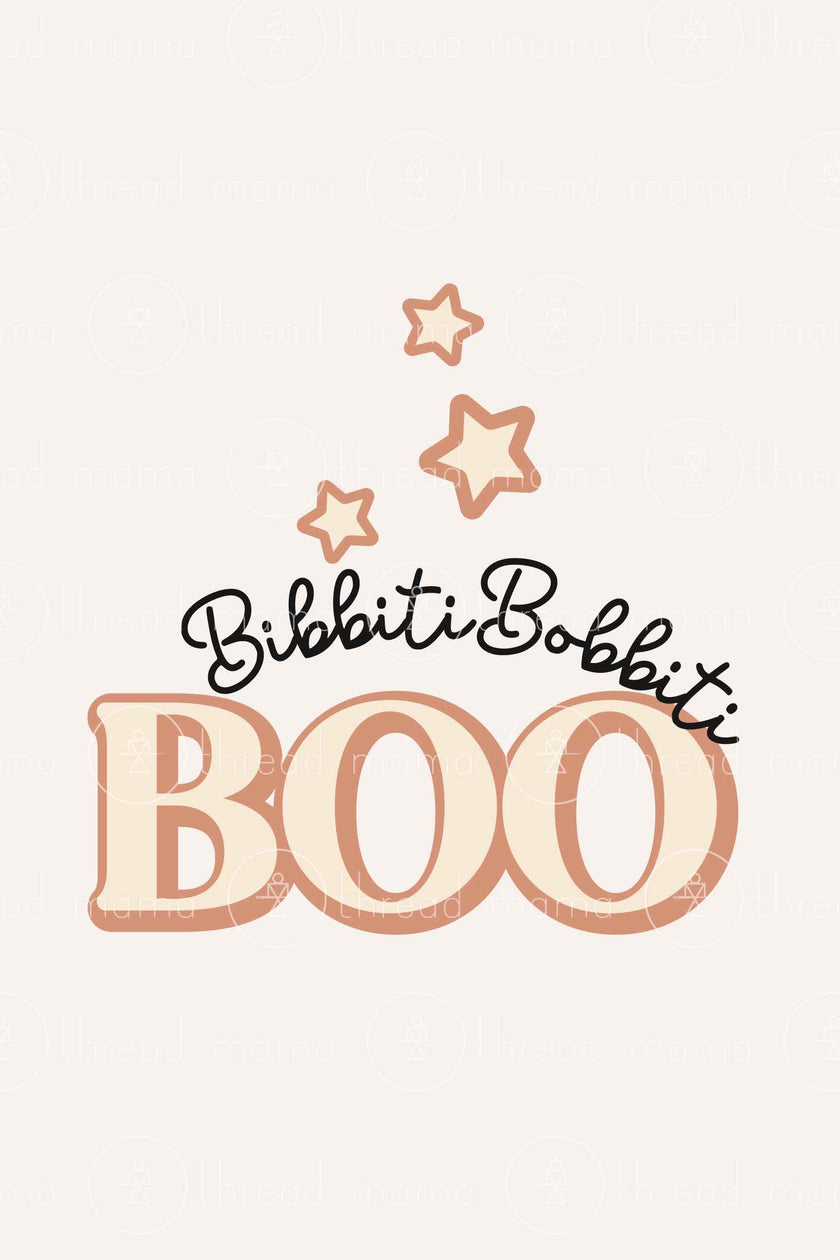 Bibbiti Bobbiti BOO (Printable Poster)