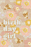 Happy Happy Happy Bday Girl - Set of 2! (Printable Poster)