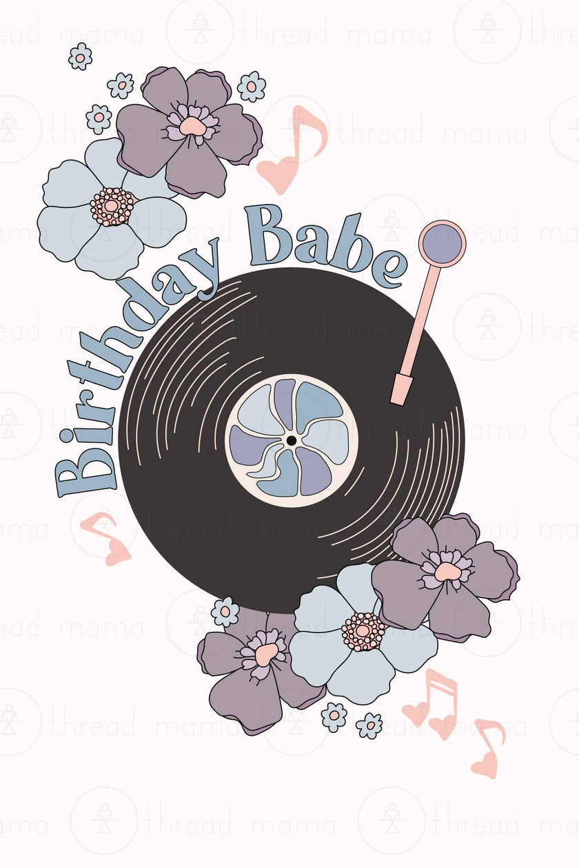 Birthday Babe / Birthday Wishes (Printable Poster)