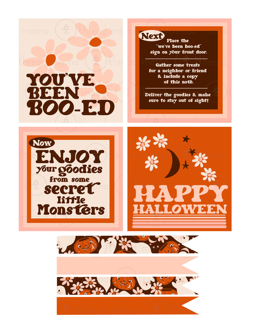 Halloween Boo Basket - (Vol.2)