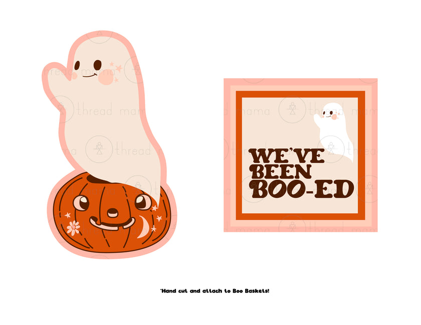 Halloween Boo Basket - (Vol.2)