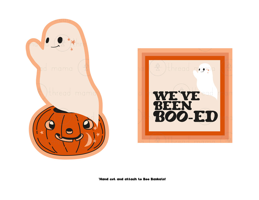 Halloween Boo Basket - (Vol.2)