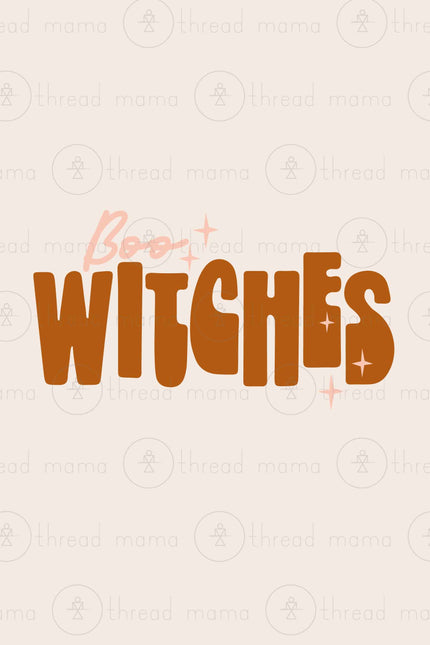 Boo Witches (2 options)