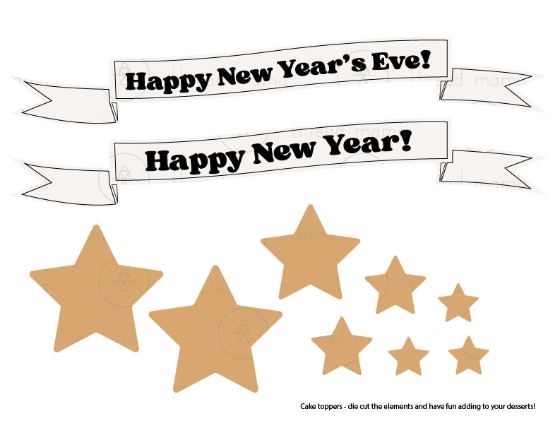 UPDATED!! New Year's Eve Tags and Flags - (Vol.3)
