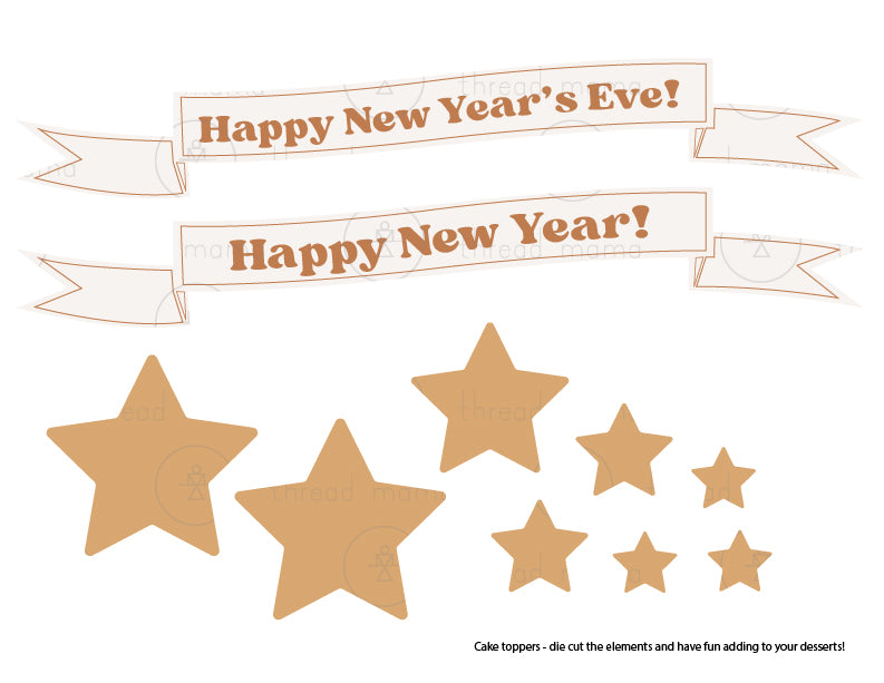 UPDATED!! New Year's Eve Tags and Flags - (Vol.3)