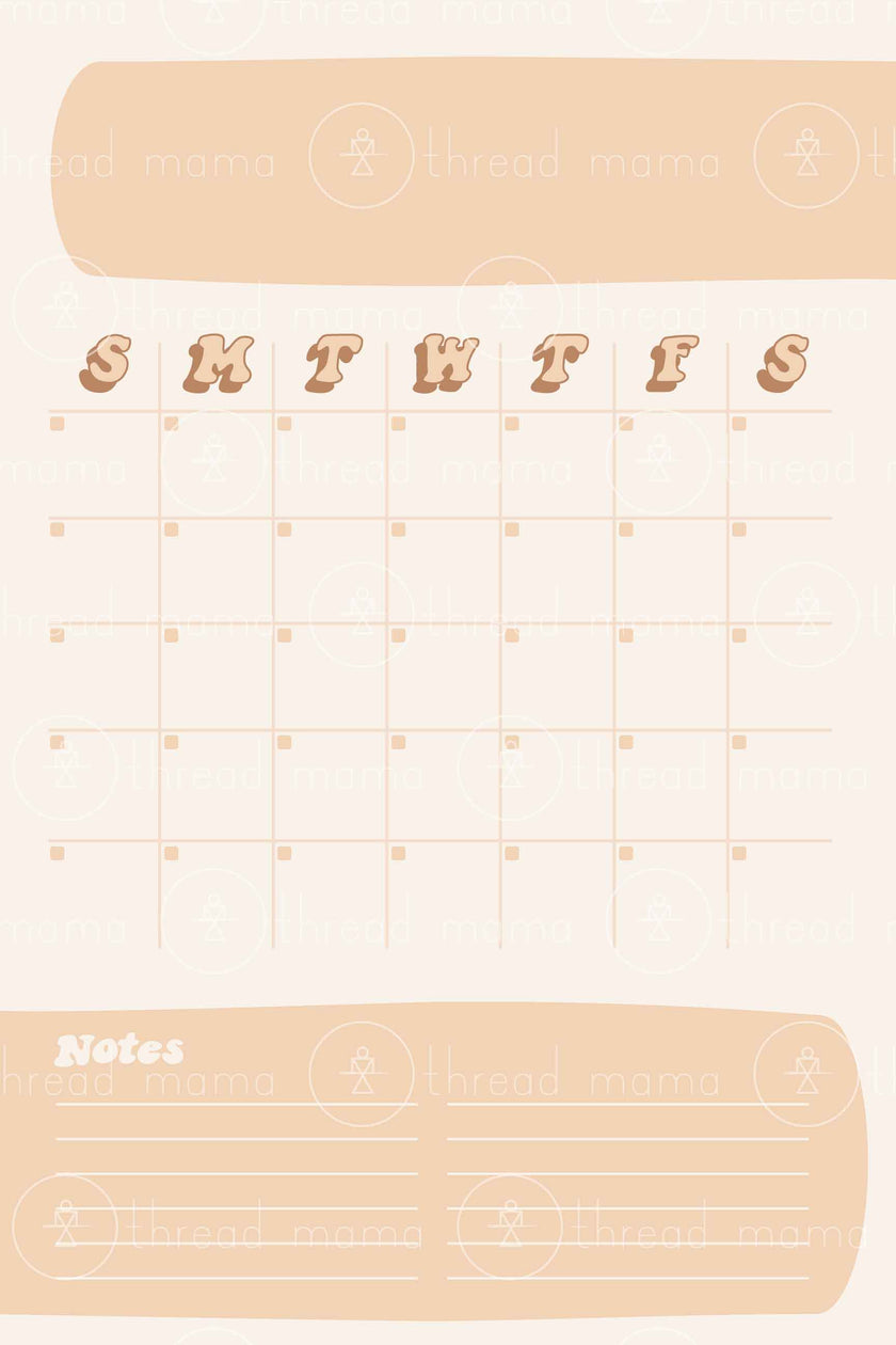 Calendar (Printable Poster)