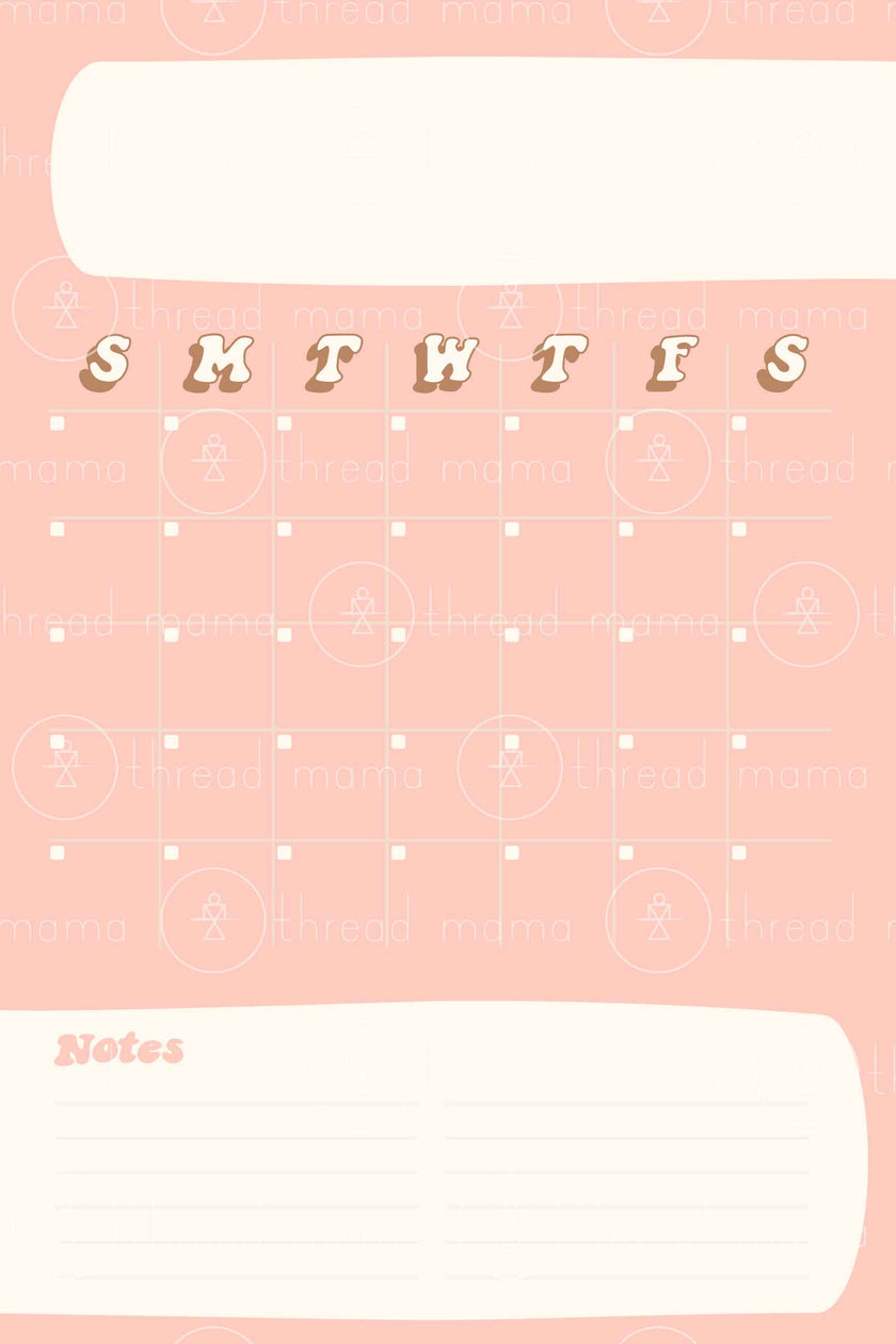 Calendar (Printable Poster)