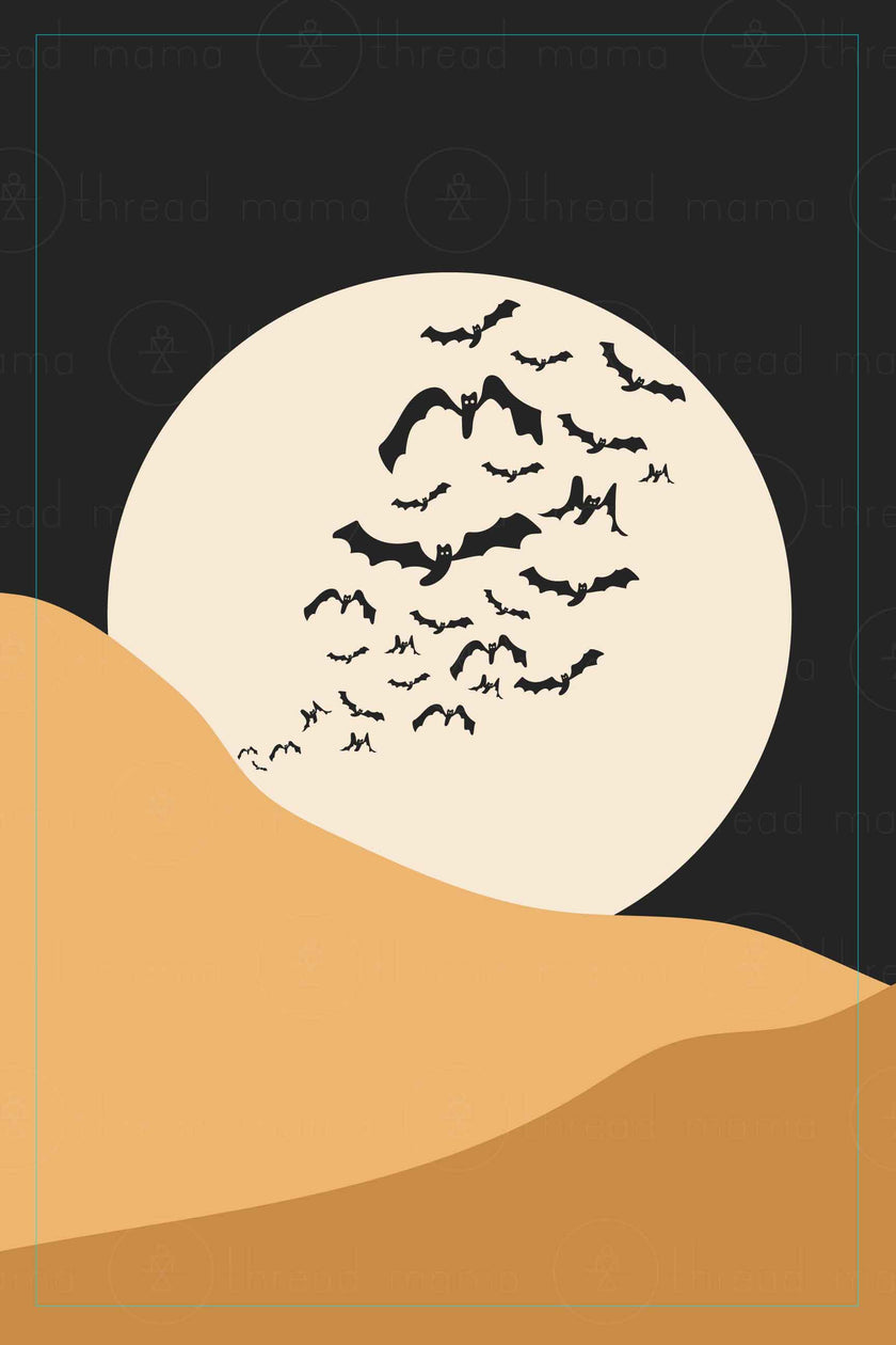 Camp of Bats (Printable Poster)