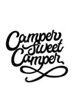 Camper Sweet Camper - 2 Versions (Printable Poster)