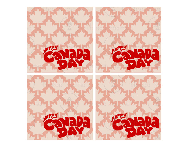 Canada Day Tags and Flags Set (Vol.3)