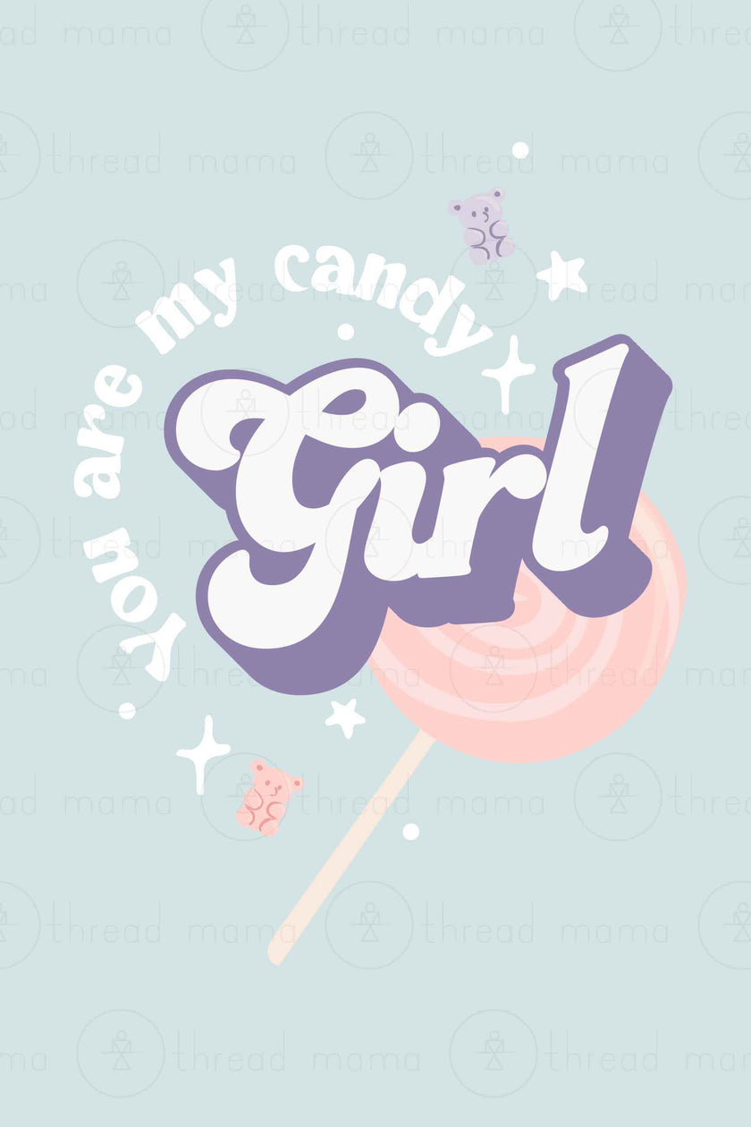 Candy Girl Collection (Printable Poster)