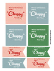 Christmas Gift Basket Tags