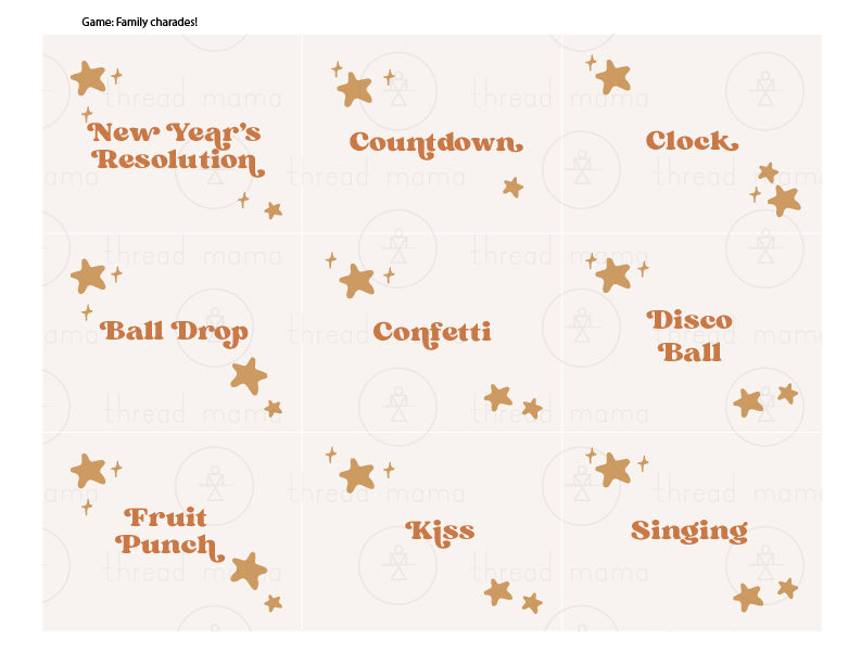 UPDATED!! New Year's Eve Party Activities (Vol.3)