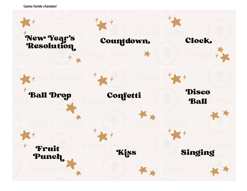 UPDATED!! New Year's Eve Party Activities (Vol.3)