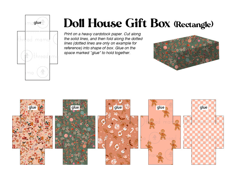 Dollhouse Christmas Collection (Vol.3) - Scale 1:12