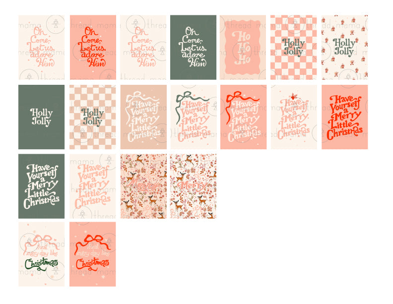 Dollhouse Christmas Collection (Vol.3) - Scale 1:12