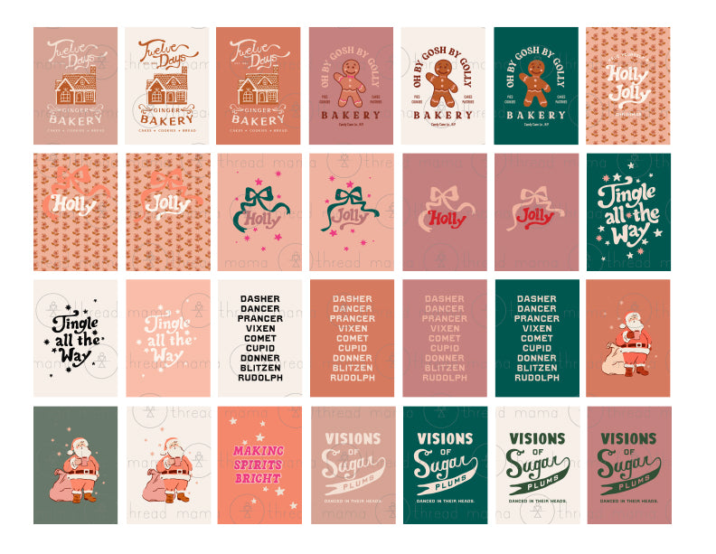 Dollhouse Christmas Collection (Vol.3) - Scale 1:12