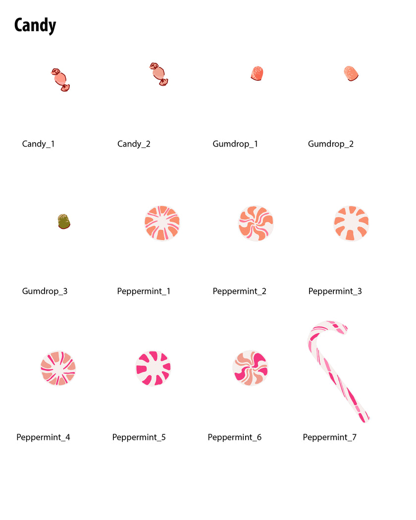 Christmas (Vol.3) - Set (Graphic Elements)