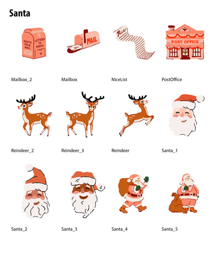 Christmas (Vol.3) - Set (Graphic Elements)