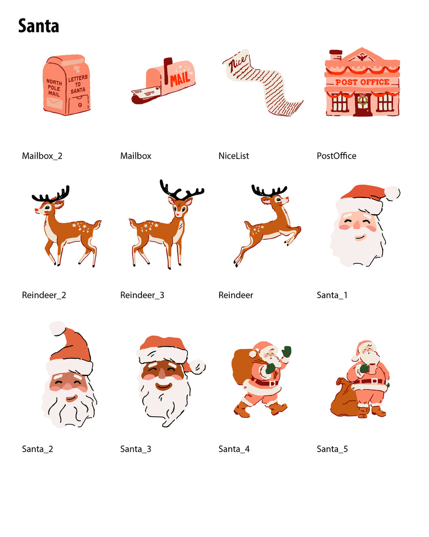 Christmas (Vol.3) - Set (Graphic Elements)