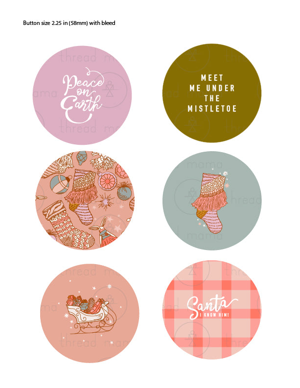 Christmas Tags, Flags - (Vol.2)