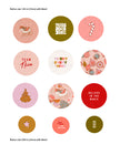 Christmas Tags, Flags - (Vol.2)