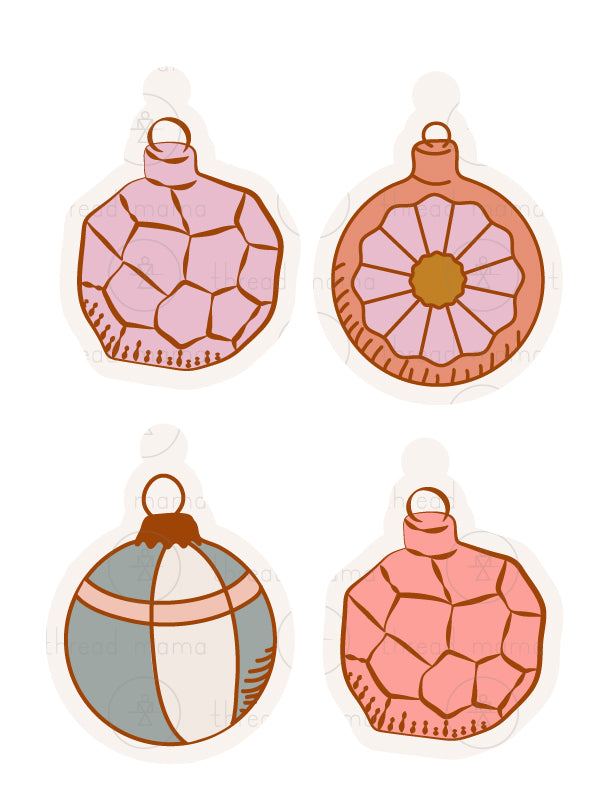 Christmas Tags, Flags - (Vol.2)