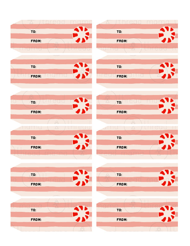 Christmas Appreciation Tags & Flags (Vol.3)