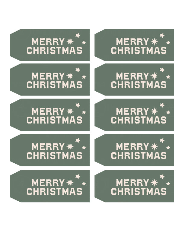 Christmas Appreciation Tags & Flags (Vol.3)