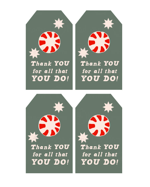 Christmas Appreciation Tags & Flags (Vol.3)