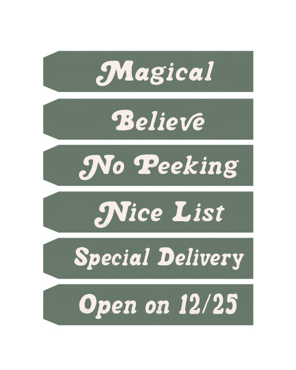 Christmas Tags & Flags (Vol.3)