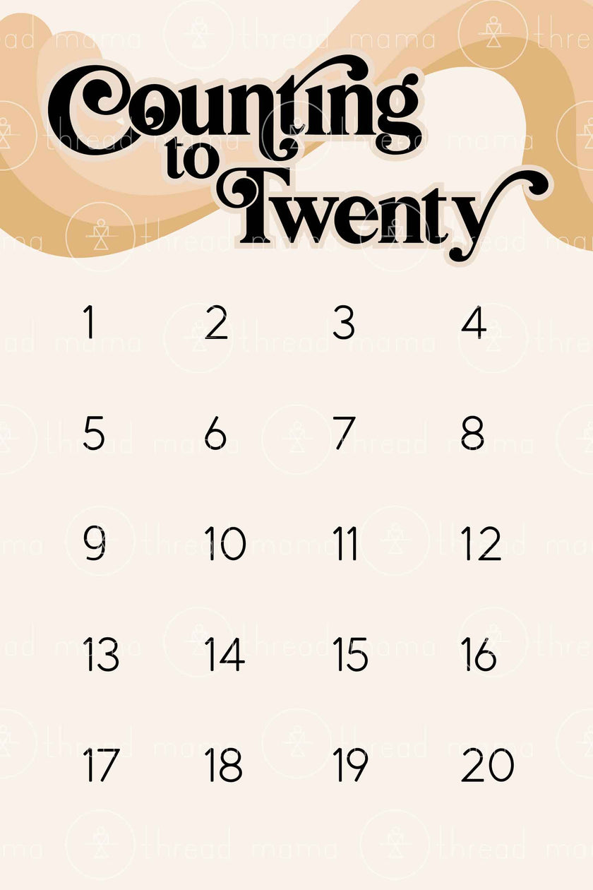 Counting to 100 Chart (Printable Poster)