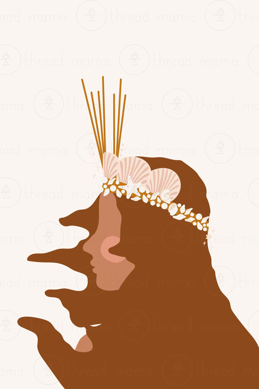 Crown of Shells Collection (Printable Poster)