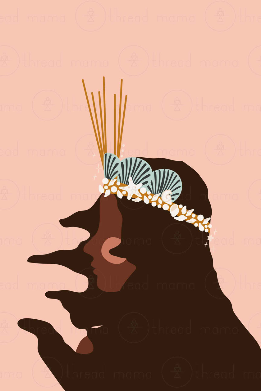 Crown of Shells Collection (Printable Poster)