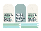 Father's Day Tags and Flags (Vol.2)