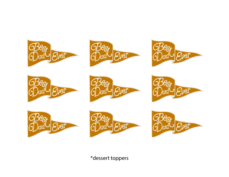 Father's Day Tags and Flags (Vol.2)