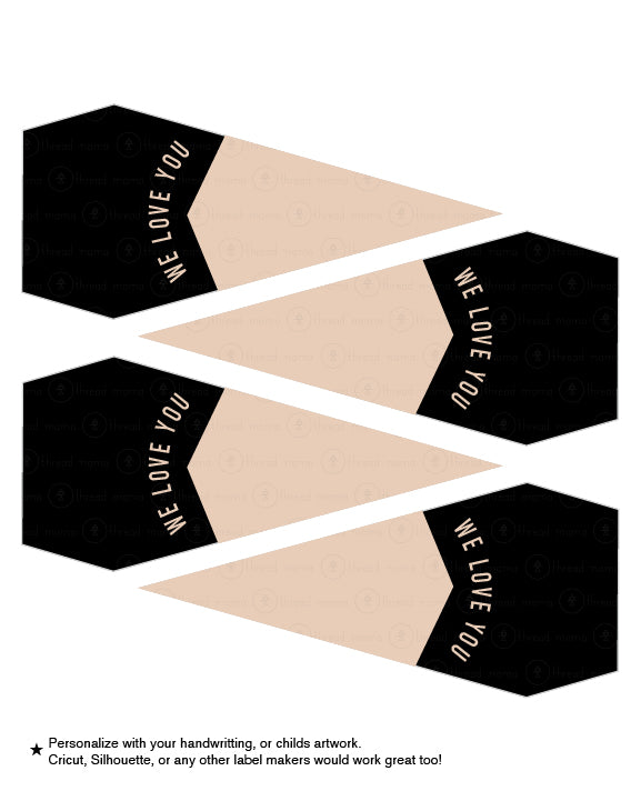 Father's Day Tags and Flags Set (Vol.3)