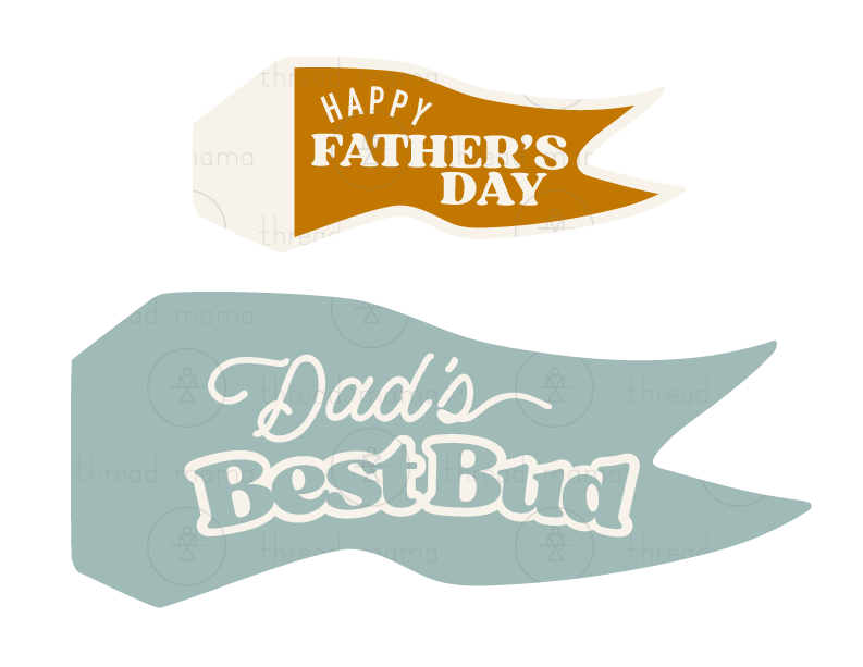 Father's Day Tags and Flags (Vol.2)