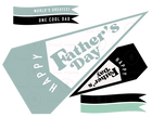 Father's Day Tags and Flags (Vol.2)