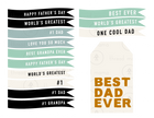 Father's Day Tags and Flags (Vol.2)