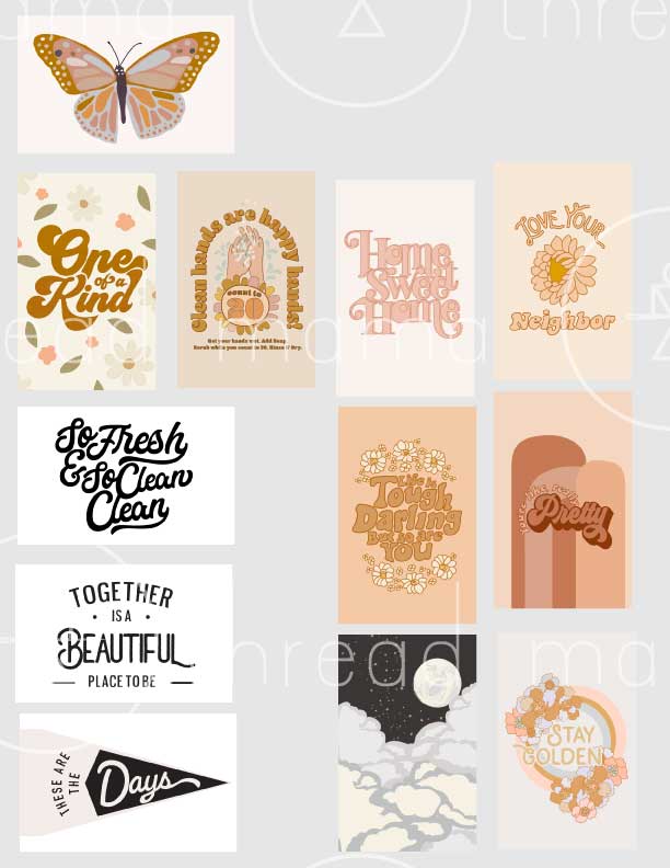 Doll House Decor (Printable Poster)