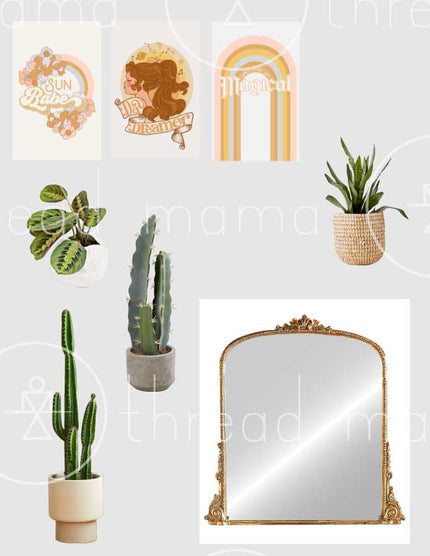 Doll House Decor (Printable Poster)