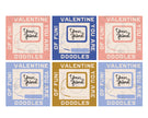 You're Doodles of Fun & Texting Hearts Valentine's Tags