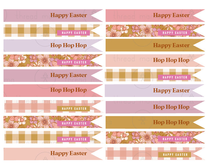 Easter Tags and Flags (Vol.3)