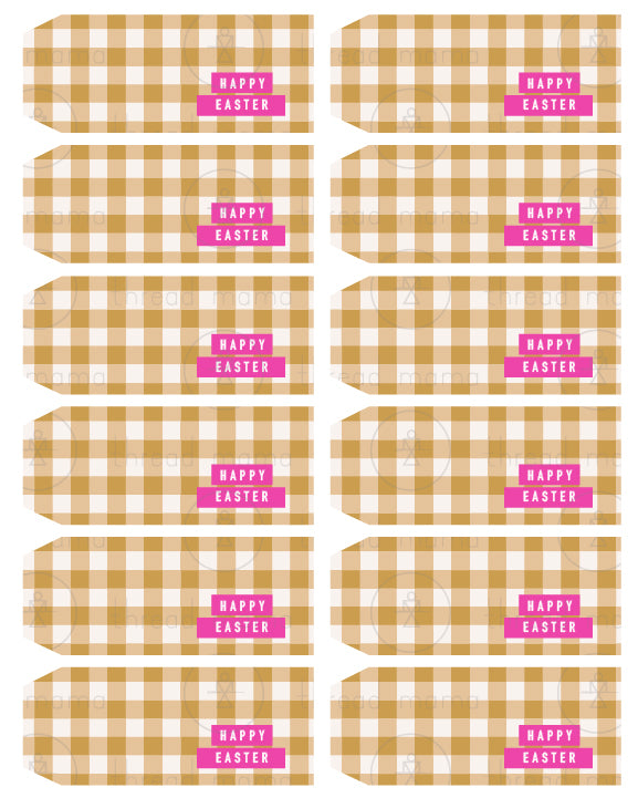 Easter Tags and Flags (Vol.3)