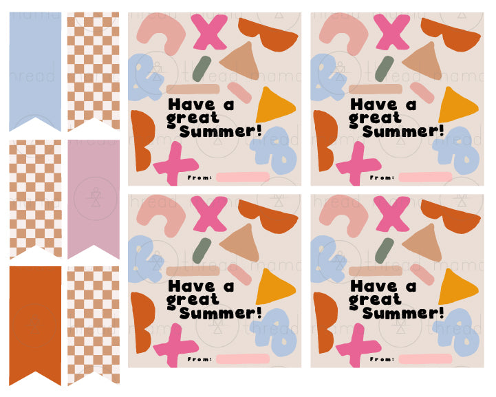 End of School Tags and Flags (Vol.3)