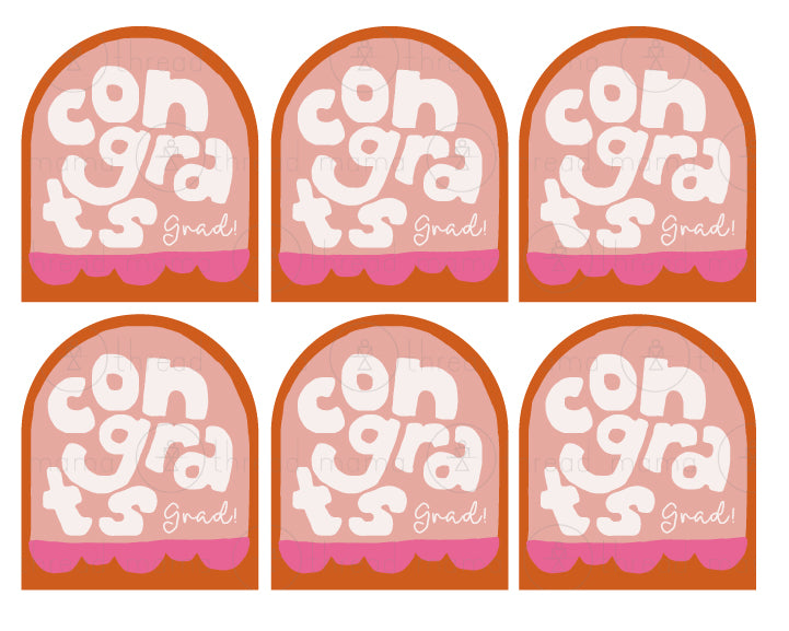 Grad Tags and Flags (2022 and 2034)