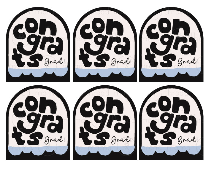 Grad Tags and Flags (2022 and 2034)