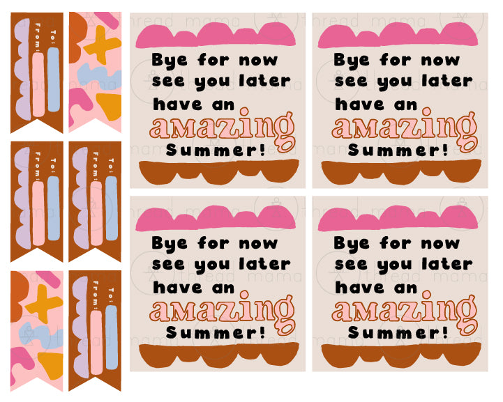 End of School Tags and Flags (Vol.3)